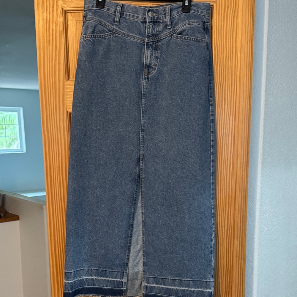 Denim Blue Women's Skirt